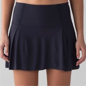 Lululemon Lost in Pace Navy blue skort. Size 8 tall